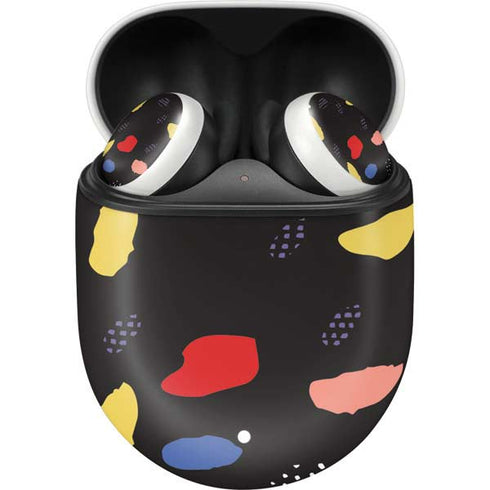 Dark Color Pop Google Pixel Buds Skin